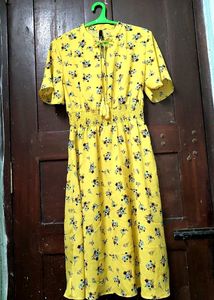 Yellow Dress Midi