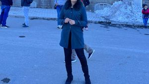 Long Furry Coat