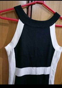 Chic Black &amp; White Dress