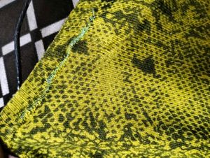 Green Animal Print Cardigan