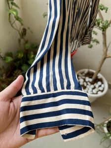 Mango Stripped Formal Shirt