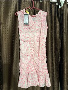 Pink Floral Dress 🌸
