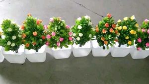 Artificial Potted Plant Decor