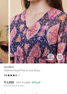 Women Floral Printed A Line Dress