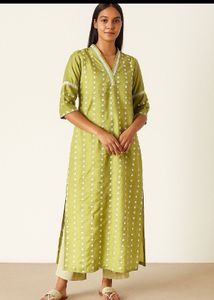 Libas Green Kurta.