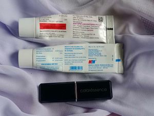 Acne Spot Treatment And A Lipstick