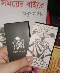 Harry Potter &amp; Tekken Namco Magnetic Bookmark