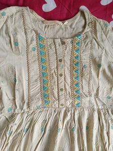 Embroidered Cotton Dress