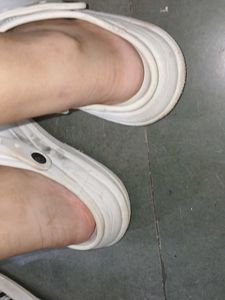 Combo Of Adidas Slides And CROCS