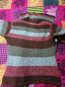 Striped Knit Cardigan