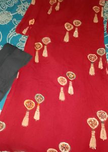 Beautiful Mirror Kurti With New Leggings