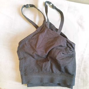 Elegant Black Sport Bra &amp; Panty Set👙