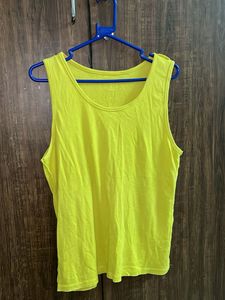 Neon Yellow Tank Top