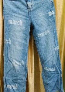 March Printed Jeans