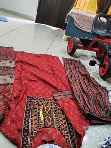 Ready To Wear Dress. Xl Ajrak Print