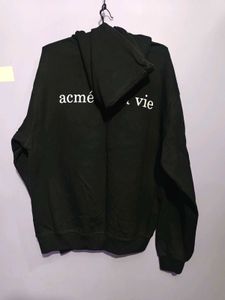 ADLV BABY FACE HOODIE BLACK DONUT1 Unisex