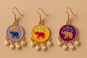 New Jaipur Jhumkas