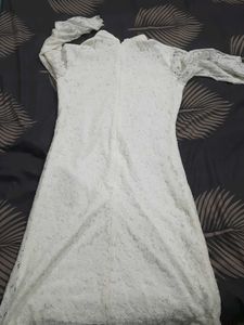 White LACE DRESS