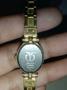 Titan women Gold Watch