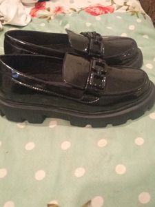 Black Open Shoe .