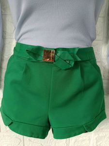 Imported Green Shorts