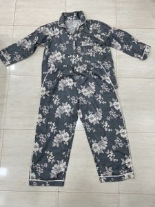 🌸 SOLD OUT Style! Classy Grey Floral Co-ord✨
