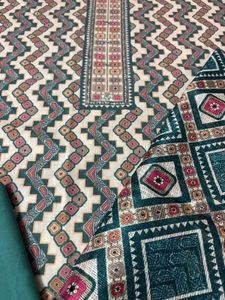 Green Zig Zag Prints