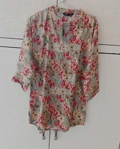 Floral Print Top