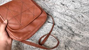 Brown Crossbody Sling Bag