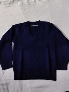 Navy Blue School Sweater