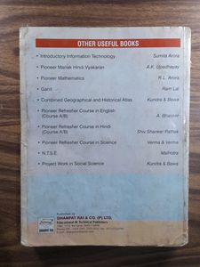 Pioneer Social Science For Class 10th