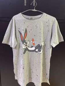 Grey Cartoon Tshirt