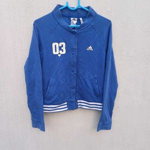 Adidas Blue Varsity Jacket