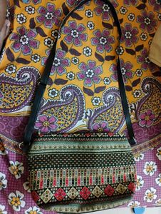 Sling Bag With 3 Compartment