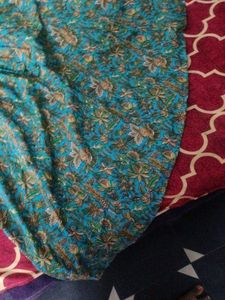 Green Floral Kurta