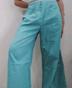 TURQUOISE COLOUR PANTS