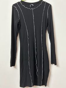 H&amp;M Black Bodycon Dress