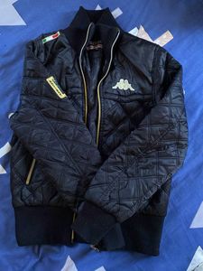 COMBO Black Quilted Jacket &amp; Shoulder Bag