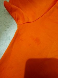 Orange Graphic T-Shirt