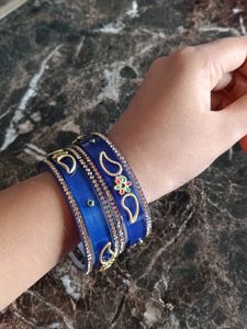 Blue Bangles Set