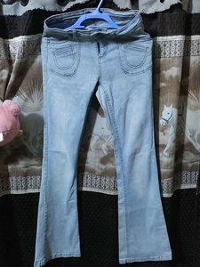 Light Wash Denim Jeans