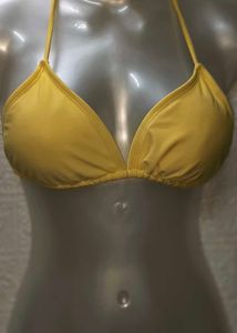 Yellow Bikini 👙 Top Medium Size