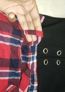 Plaid Fit &amp; Flare Dress