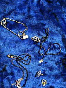 Neckpiece Mangalsutra , Earrings