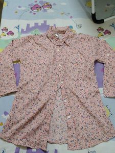 Floral Print Button-Up Top