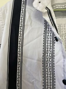 Striped White Shirt