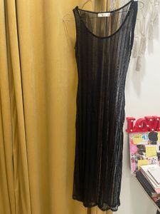 Black Coverup For The Beach