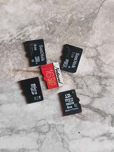 Micro SD Card Lot  5 pis