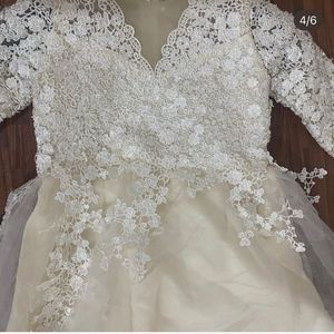 Girl&#39;s Elegant Long Sleeve Dress