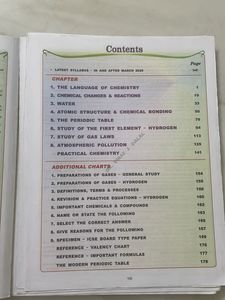 Grade 9 ICSE Chemistry Textbook